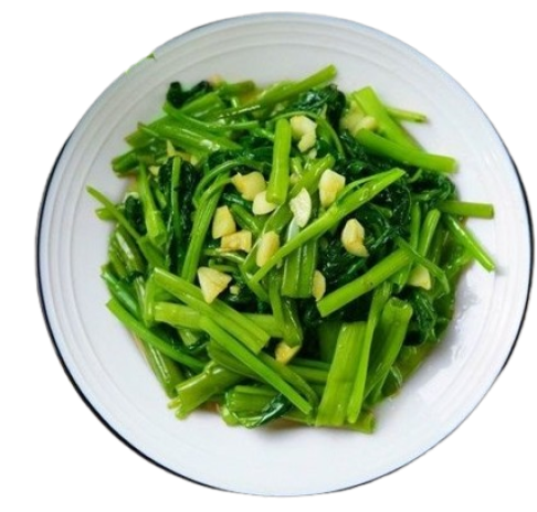 Rau muống xào tỏi
